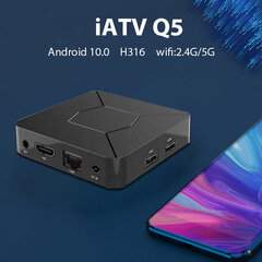 iATV Q5 H316-Android 10 цена и информация | ТВ-приемники, тюнеры | 220.lv