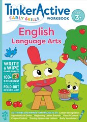 TinkerActive Early Skills English Language Arts Workbook Ages 3plus цена и информация | Книги для малышей | 220.lv