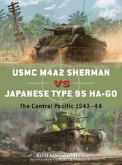 USMC M4A2 Sherman vs Japanese Type 95 Ha-Go: The Central Pacific 1943-44 цена и информация | Исторические книги | 220.lv