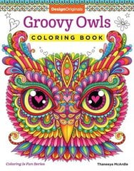 Groovy Owls Coloring Book цена и информация | Книги для малышей | 220.lv