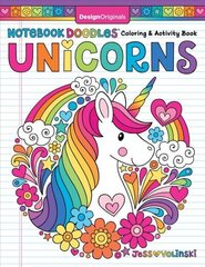 Notebook Doodles Unicorns цена и информация | Книги для малышей | 220.lv