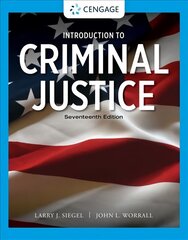 Introduction to Criminal Justice 17th edition cena un informācija | Sociālo zinātņu grāmatas | 220.lv