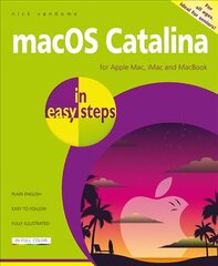 macOS Catalina in easy steps: Covers version 10.15 цена и информация | Книги по экономике | 220.lv