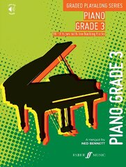 Graded Playalong Series: Piano Grade 3 cena un informācija | Mākslas grāmatas | 220.lv