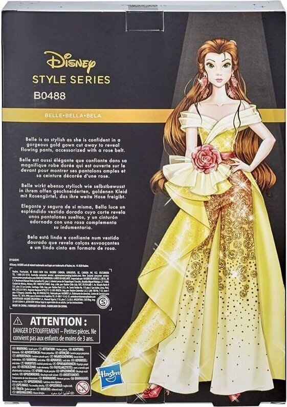 Lelle Bella Disney Princess Style, Hasbro cena un informācija | Rotaļlietas meitenēm | 220.lv