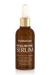 Sejas serums ar hialuronu GlySkinCare 30 ml cena un informācija | Serumi sejai, eļļas | 220.lv