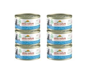 Almo Nature HFC Natural, kaķiem, Atlantijas okeāna tuncis, 6 x 70g. cena un informācija | Konservi kaķiem | 220.lv