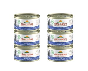 Almo Nature HFC Jelly, для кошек, морская рыба в желе, 6x70г цена и информация | Консервы для котов | 220.lv