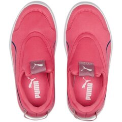 Кроссовки для детей Puma Courtflex v2 Slip On PS Jr 374858 12, розовые цена и информация | Детская спортивная обувь | 220.lv
