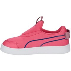 Кроссовки для детей Puma Courtflex v2 Slip On PS Jr 374858 12, розовые цена и информация | Детская спортивная обувь | 220.lv