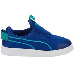 Apavi bērniem Puma Courtflex v2 Slip On PS Jr 11, zilas цена и информация | Детская спортивная обувь | 220.lv