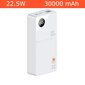 Cyke Q8 30000mAh 22.5W ātras uzlādes mobilā jaudas banka ar LED displeju (Power Bank) cena un informācija | Lādētāji-akumulatori (Power bank) | 220.lv