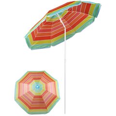 Pludmales lietussargs Royokamp, 180cm cena un informācija | Saulessargi, markīzes un statīvi | 220.lv
