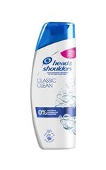 Шампунь Head & Shoulders Shampoo Classic Clean, 400 мл цена и информация | Шампуни | 220.lv