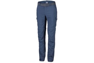 Bikses vīriešiem Columbia Silver Ridge II Convertible Pant M 1794891 478, zilas cena un informācija | Vīriešu bikses | 220.lv