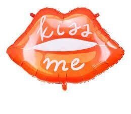 Folijas balons "Kiss Me" 86,5&65 cm цена и информация | Шарики | 220.lv