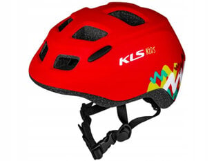 Шлем велосипедный Kellys Zigzag 0813619 0437, детский 50-55 см, S, 210г, цвет красный цена и информация | Шлемы | 220.lv