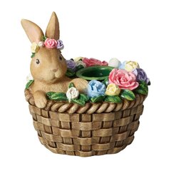 Villeroy & Boch "Bunny Tales" svečturis 9cm, Lieldienu kolekcija cena un informācija | Svētku dekorācijas | 220.lv