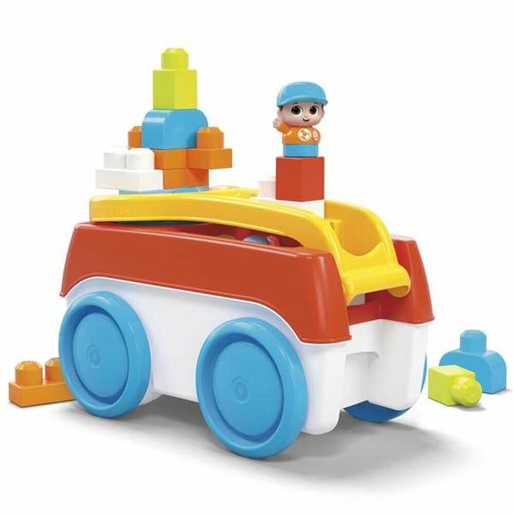 Spēles komplekts Mega Bloks® Block Spinning Wagon HHN00 cena un informācija | Rotaļlietas zīdaiņiem | 220.lv