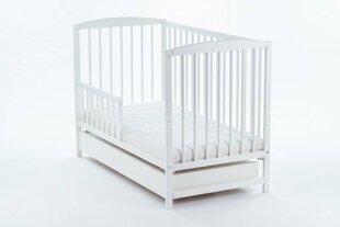 Детская кровать - LULAYA DELUX, белая цена и информация | Детские кроватки | 220.lv