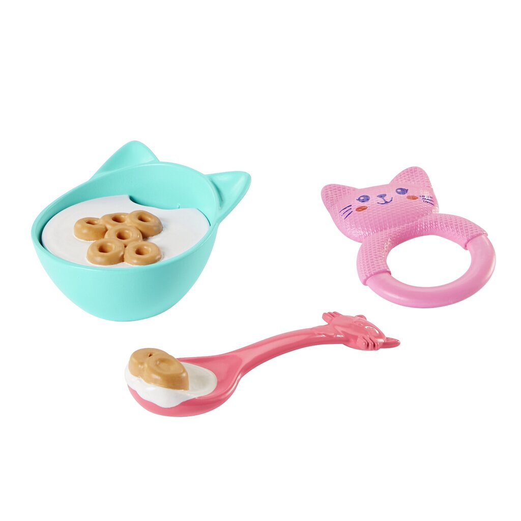 Lelle ar aksesuāriem My Garden Baby Snack & Snuggle Kitten Baby 12'' цена и информация | Rotaļlietas meitenēm | 220.lv