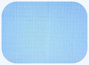Хлопковая пеленка, 70x80 см, светло-голубая цена и информация | Пеленальные доски и пеленки | 220.lv