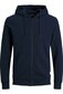 Vīriešu sporta krekls JJEBASIC 12181901 Navy Blazer цена и информация | Vīriešu džemperi | 220.lv
