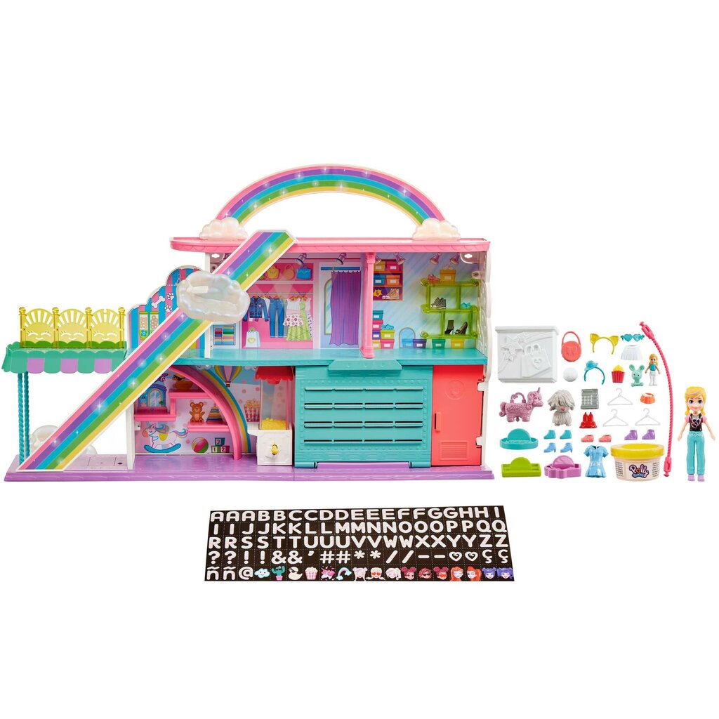 Universālveikals Polly Pocket® HHX78 Rainbow cena un informācija | Rotaļlietas meitenēm | 220.lv