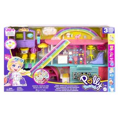 Игровой набор Polly Pocket® Sweet Adventures Rainbow Mall HHX78 цена и информация | Игрушки для девочек | 220.lv