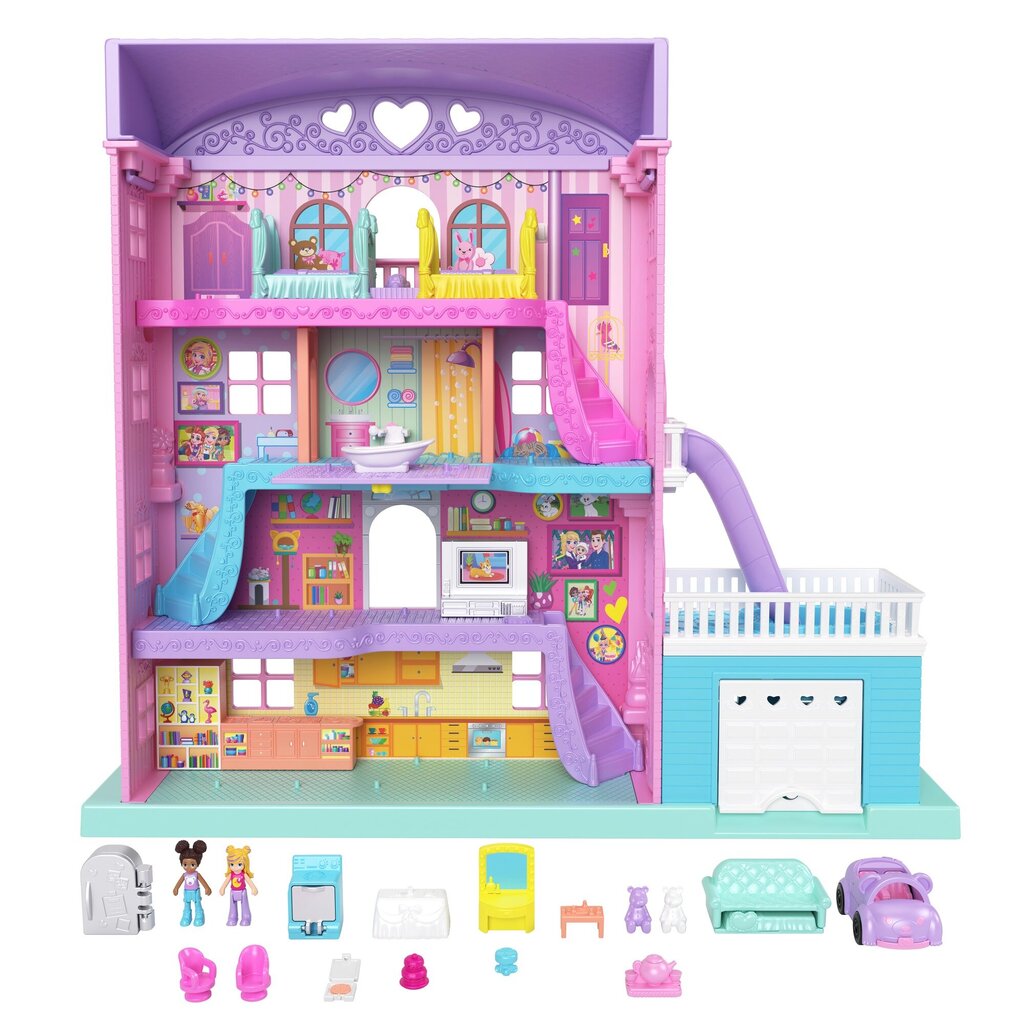 Universālveikals Polly Pocket® HHX78 Rainbow cena un informācija | Rotaļlietas meitenēm | 220.lv