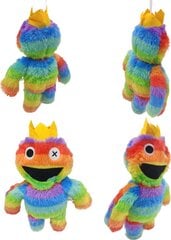 Mīksto plīša rotaļlietu Rainbow friends, varavīksnes, 30cm cena un informācija | Mīkstās (plīša) rotaļlietas | 220.lv