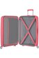 American Tourister vidējā lieluma ceļojumu koferis Soundbox Spinner Expandable 67 cm, Sun Kissed Coral cena un informācija | Koferi, ceļojumu somas | 220.lv