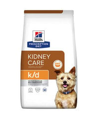 Hill's Prescription Diet k/d Canine Original sausā barība suņiem, 1,5 kg cena un informācija | Sausā barība suņiem | 220.lv