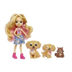 Семейный набор Enchantimals® Gerika Golden Retriever® HHB85 цена и информация | Игрушки для девочек | 220.lv