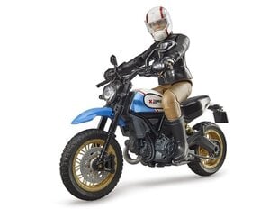 Мотоцикл Ducati с фигуркой Bruder 63051 цена и информация | Конструктор автомобилей игрушки для мальчиков | 220.lv