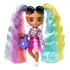 Barbie® Extra mini lelles varavīksnes bizes HHF82 cena un informācija | Rotaļlietas meitenēm | 220.lv
