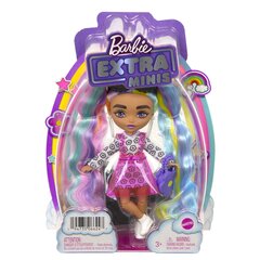 Barbie® Extra mini lelles varavīksnes bizes HHF82 cena un informācija | Rotaļlietas meitenēm | 220.lv