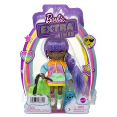 Кукла Barbie® Extra Mini Doll - Lavender Hair HJK66 цена и информация | Игрушки для девочек | 220.lv