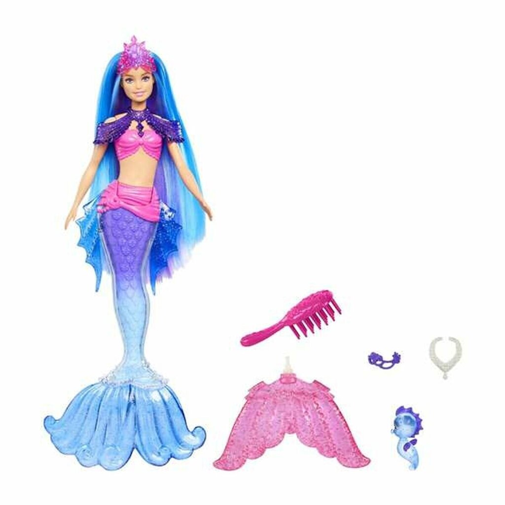 Lelle nāriņa Barbie® Content Co-lead Mermaid - Malibu HHG52 cena un informācija | Rotaļlietas meitenēm | 220.lv