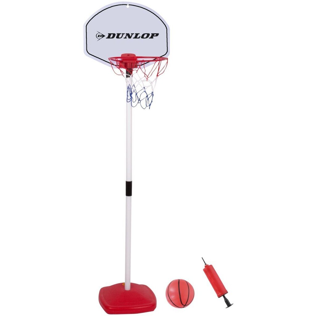 Regulējams basketbola komplekts Baby Dunlop 117cm cena un informācija | Basketbola statīvi | 220.lv