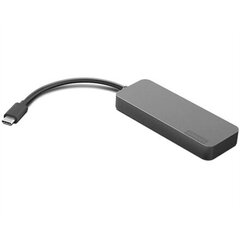 4-портовый концентратор Lenovo USB A с разъемом USB-C GX90X21431 цена и информация | Адаптеры и USB разветвители | 220.lv