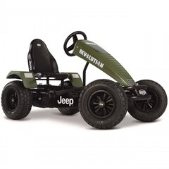 Jeep Revolution BFR mini pedāļu kartings, zaļš цена и информация | Игрушки для мальчиков | 220.lv