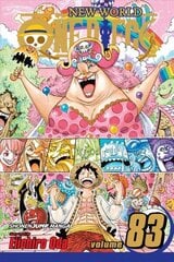 One Piece, Vol. 83: Emperor of the Sea, Charlotte Linlin, 83 цена и информация | Фантастика, фэнтези | 220.lv