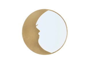 Sienas spogulis A2A Moon 72.5 cm, zeltains cena un informācija | Spoguļi | 220.lv