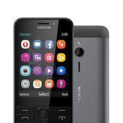 Nokia 230 Dual SIM, Dark silver cena un informācija | Mobilie telefoni | 220.lv