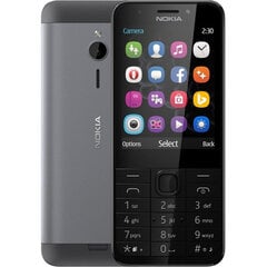 Nokia 230 Dark Silver cena un informācija | Mobilie telefoni | 220.lv