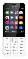 Nokia 230 Dual SIM, Sudrabains cena un informācija | Mobilie telefoni | 220.lv