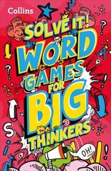 Word games for big thinkers: More Than 120 Fun Puzzles for Kids Aged 8 and Above cena un informācija | Grāmatas mazuļiem | 220.lv