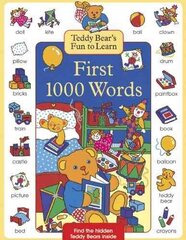 Teddy Bear's Fun to Learn First 1000 Words cena un informācija | Grāmatas mazuļiem | 220.lv