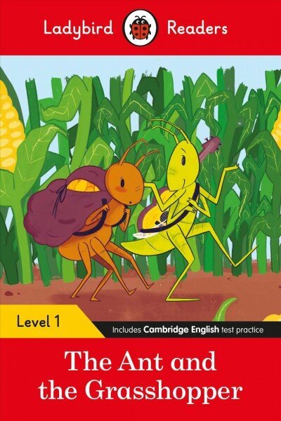 Ladybird Readers Level 1 - The Ant and the Grasshopper (ELT Graded Reader) cena un informācija | Grāmatas mazuļiem | 220.lv